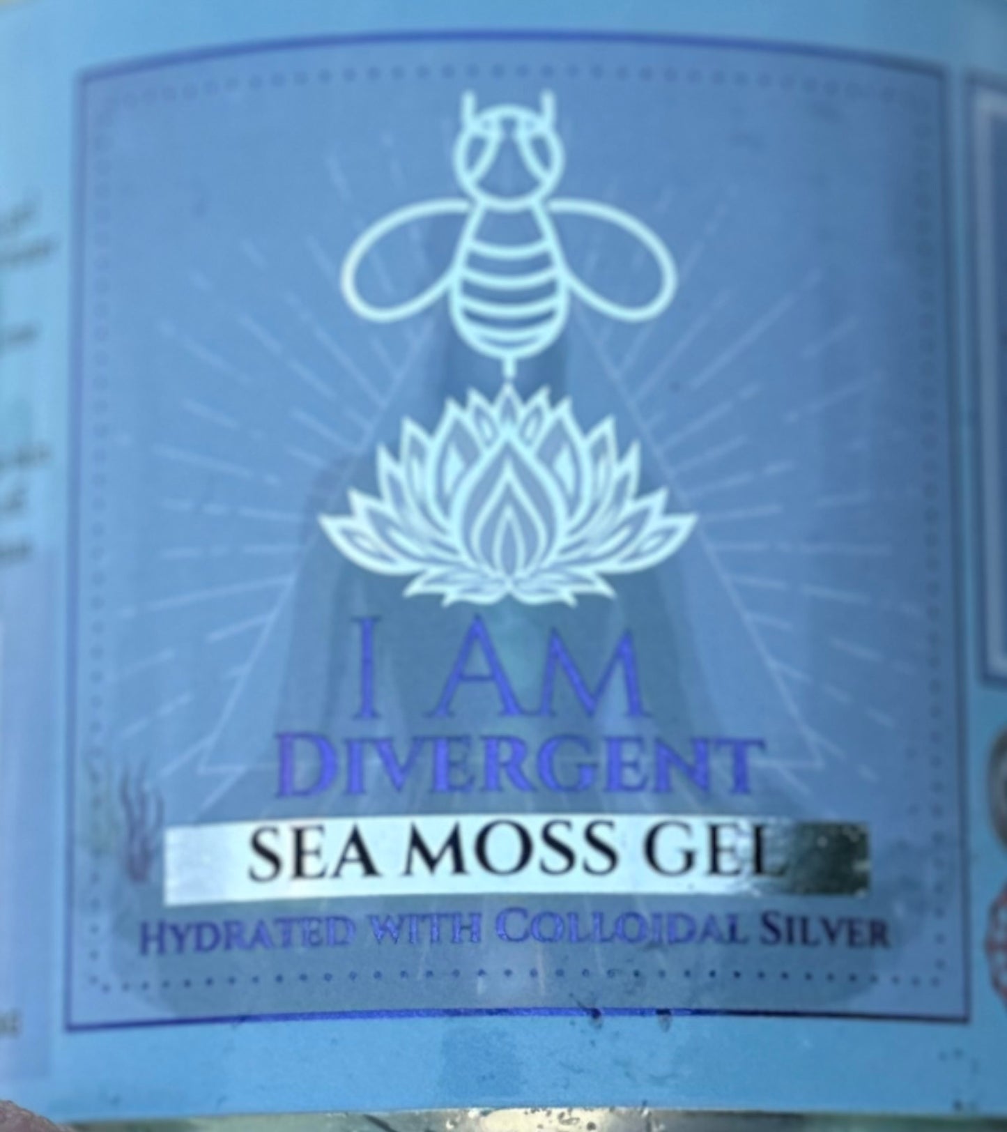🩶 500ml (Silver) I Am Divergent Seamoss Gel+
