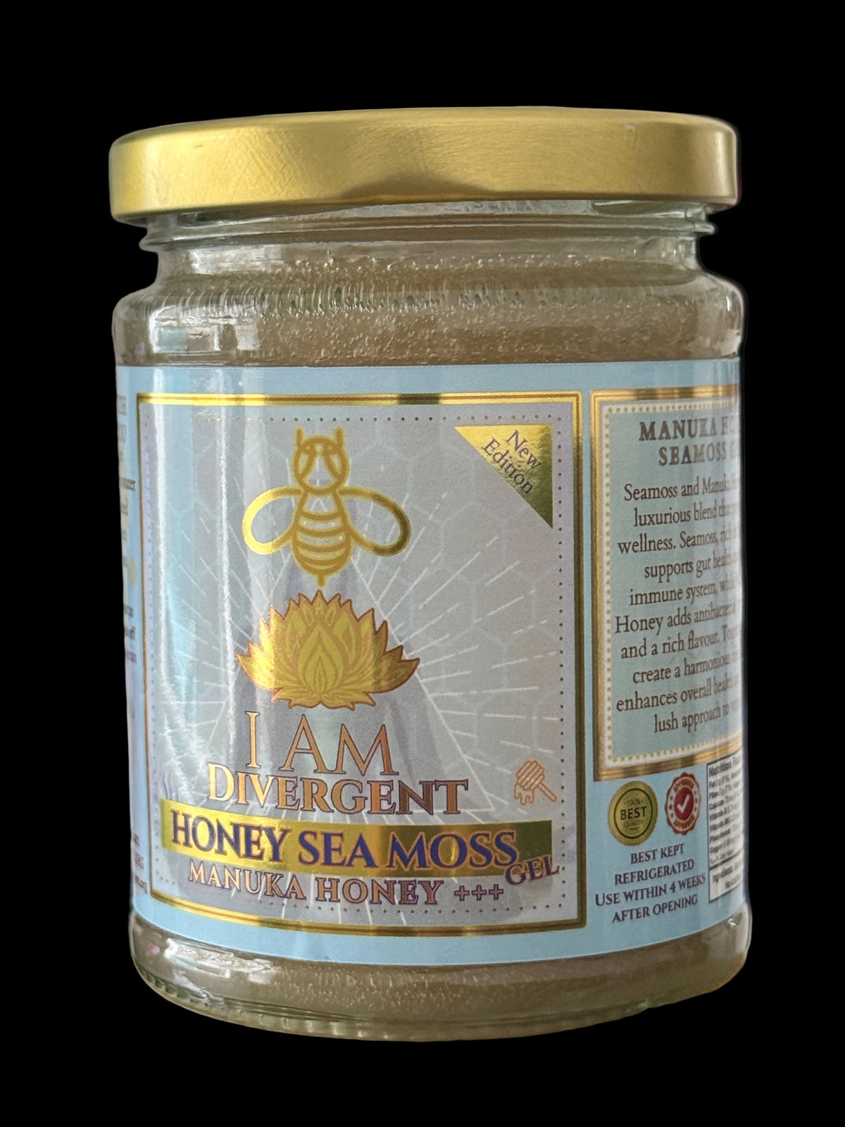 Manuka Honey MGO 100+ Sea Moss Gel 300ml – I AM Divergent