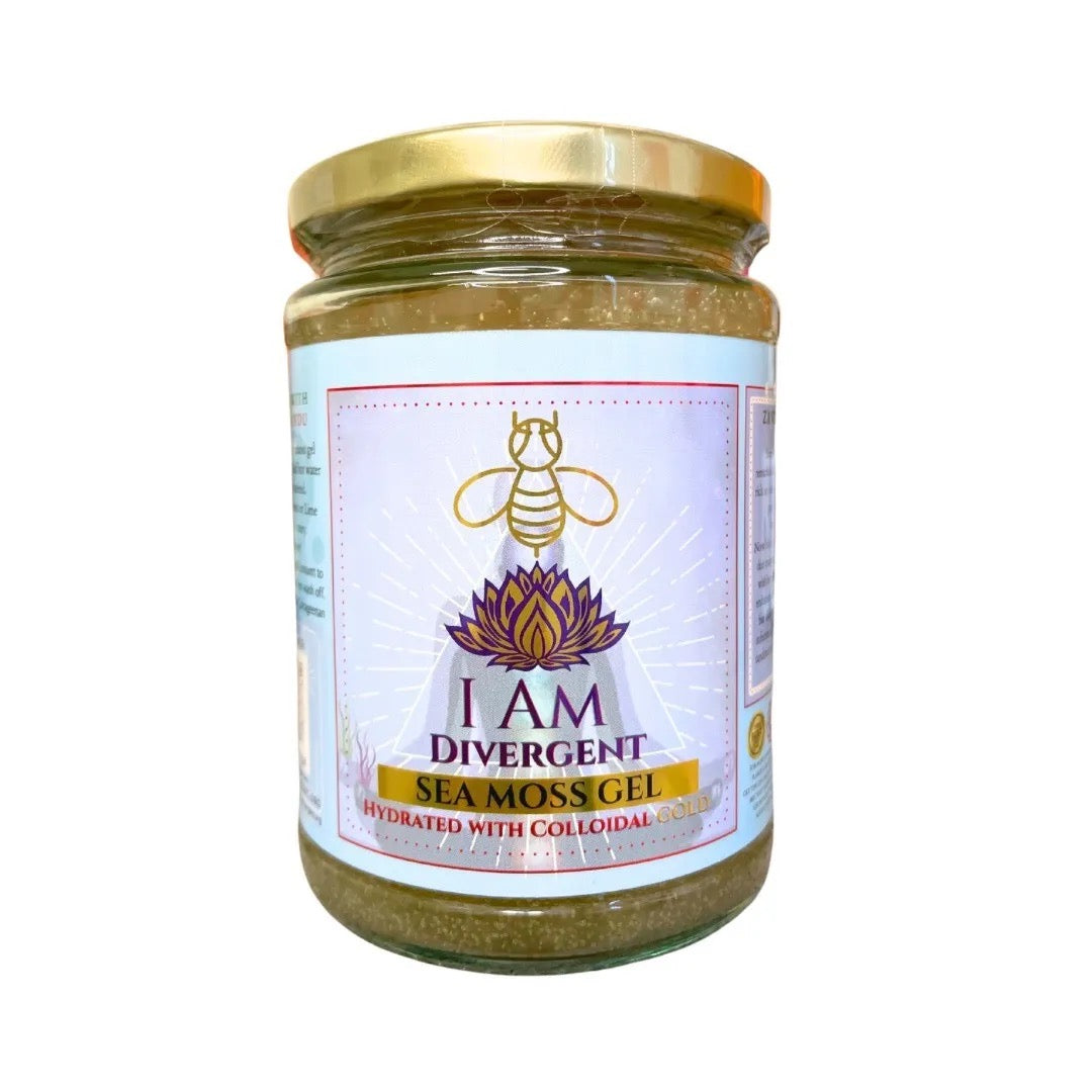 SEAMOSS GEL- Colloidal Gold 500ml - PREMIUM Wildcrafted Oganic Vegan ⭐️⭐️⭐️⭐️⭐️ 48hr Fast Delivery