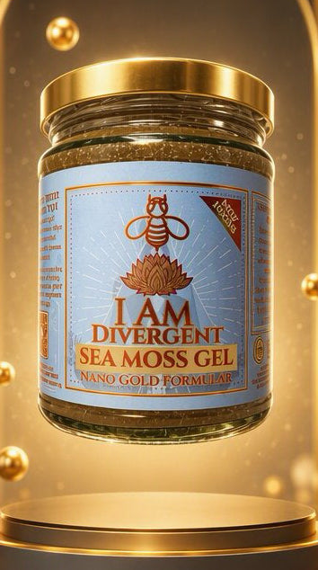💛 300ml (Gold) I Am Divergent Seamoss Gel+