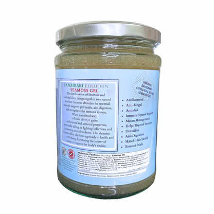 🩶 500ml (Silver) I Am Divergent Seamoss Gel+