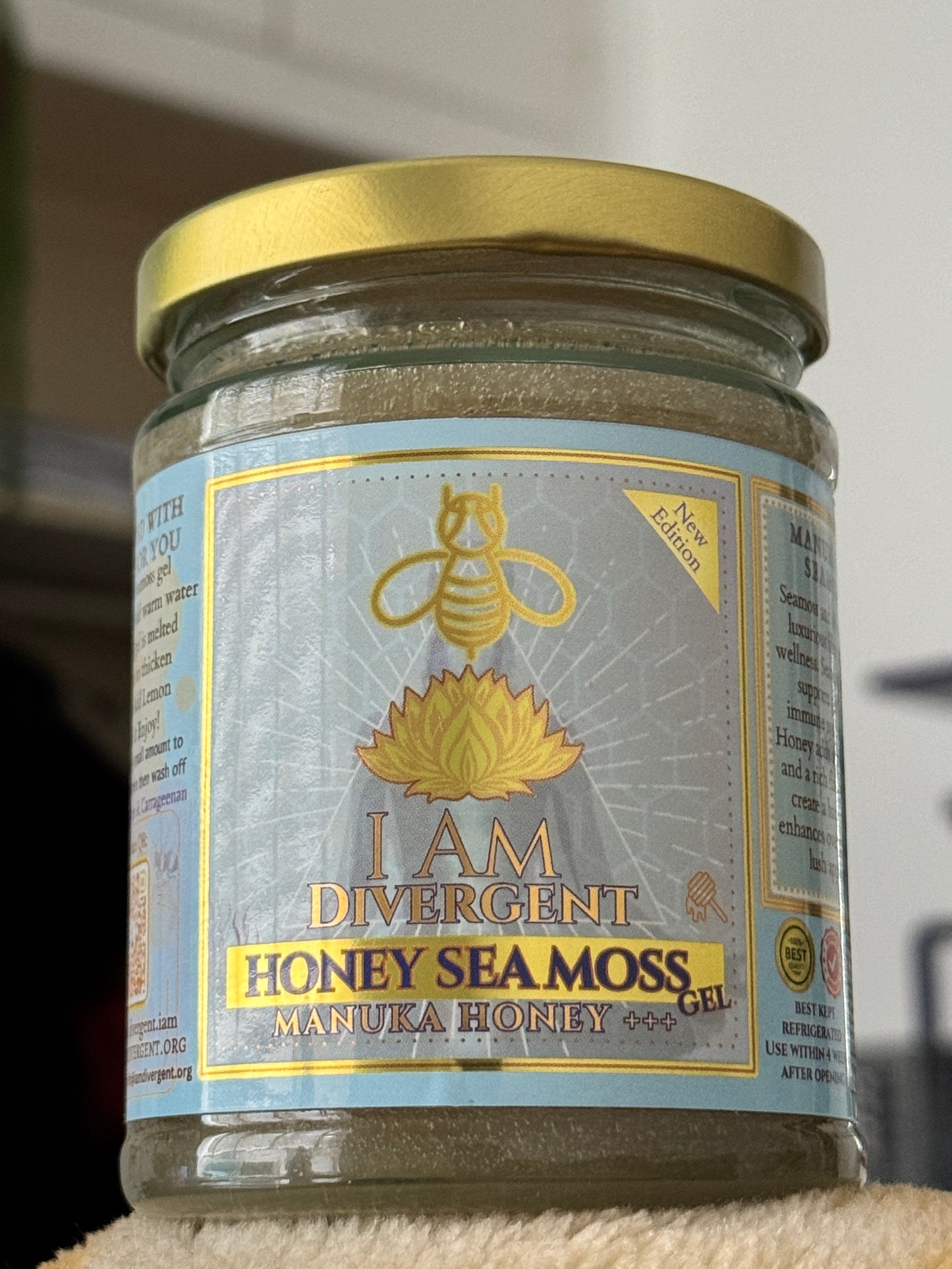 New Edition - Manuka Honey Sea Moss Gel 300ml