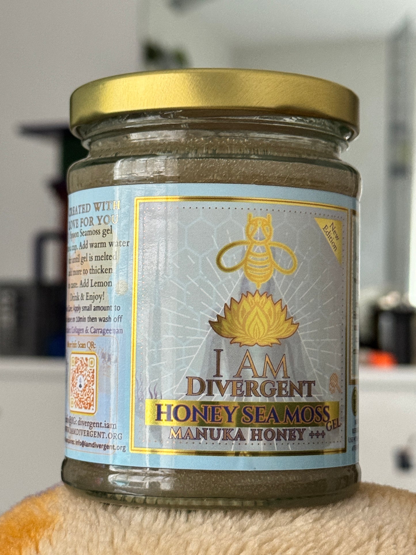 New Edition - Manuka Honey Sea Moss Gel 300ml