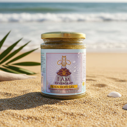 💛 300ml (Gold) I Am Divergent Seamoss Gel+