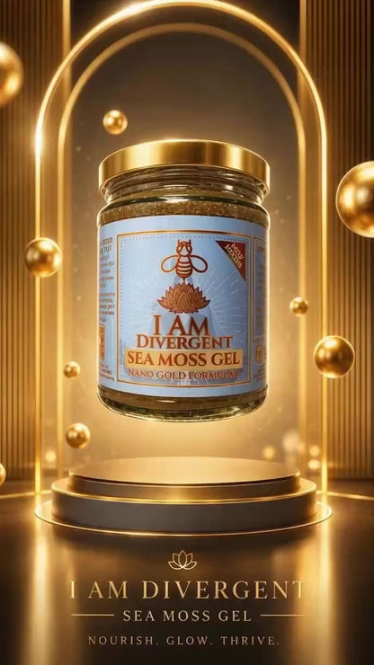 💛 300ml (Gold) I Am Divergent Seamoss Gel+