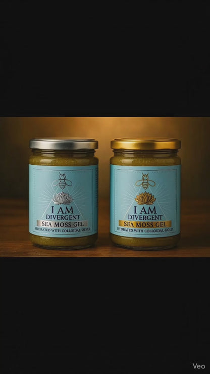 💛+🩶 SEAMOSS GEL 🎯 300ml x2 TWIN PACK - GOLD & SILVER - SUPERIOR 🥇 COMBO🥈 48hr Fast Delivery 🚚 💨