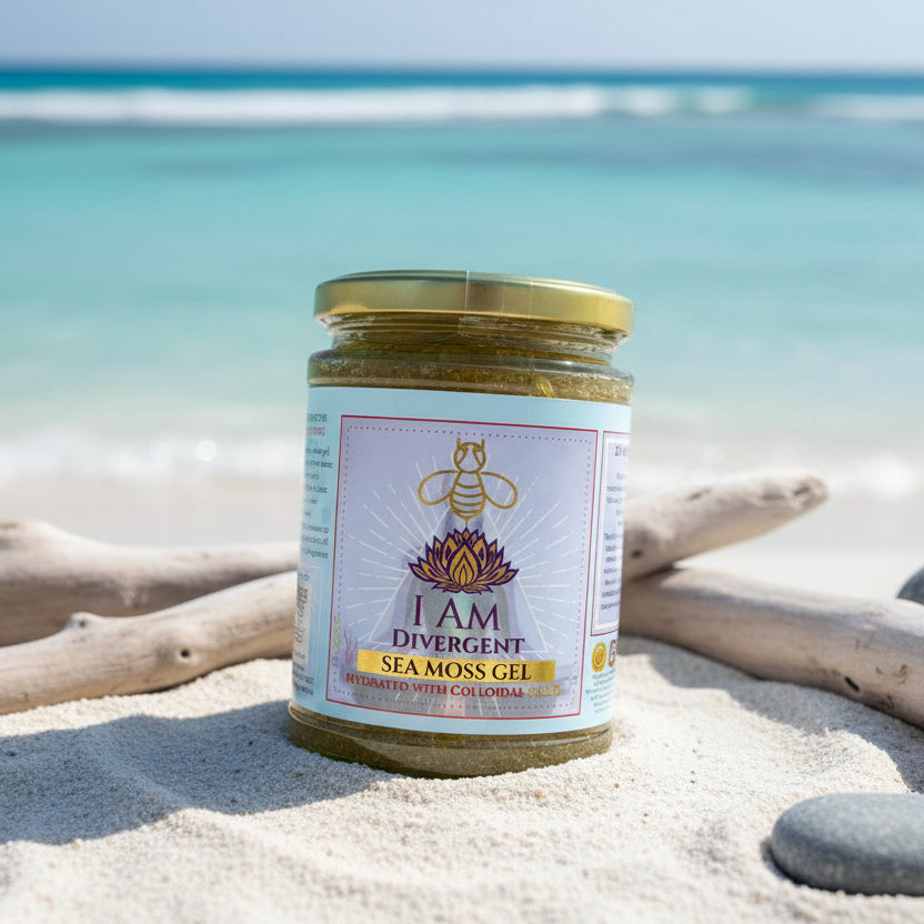 Wildcrafted Zanzibari gold sea moss gel 500ml jar