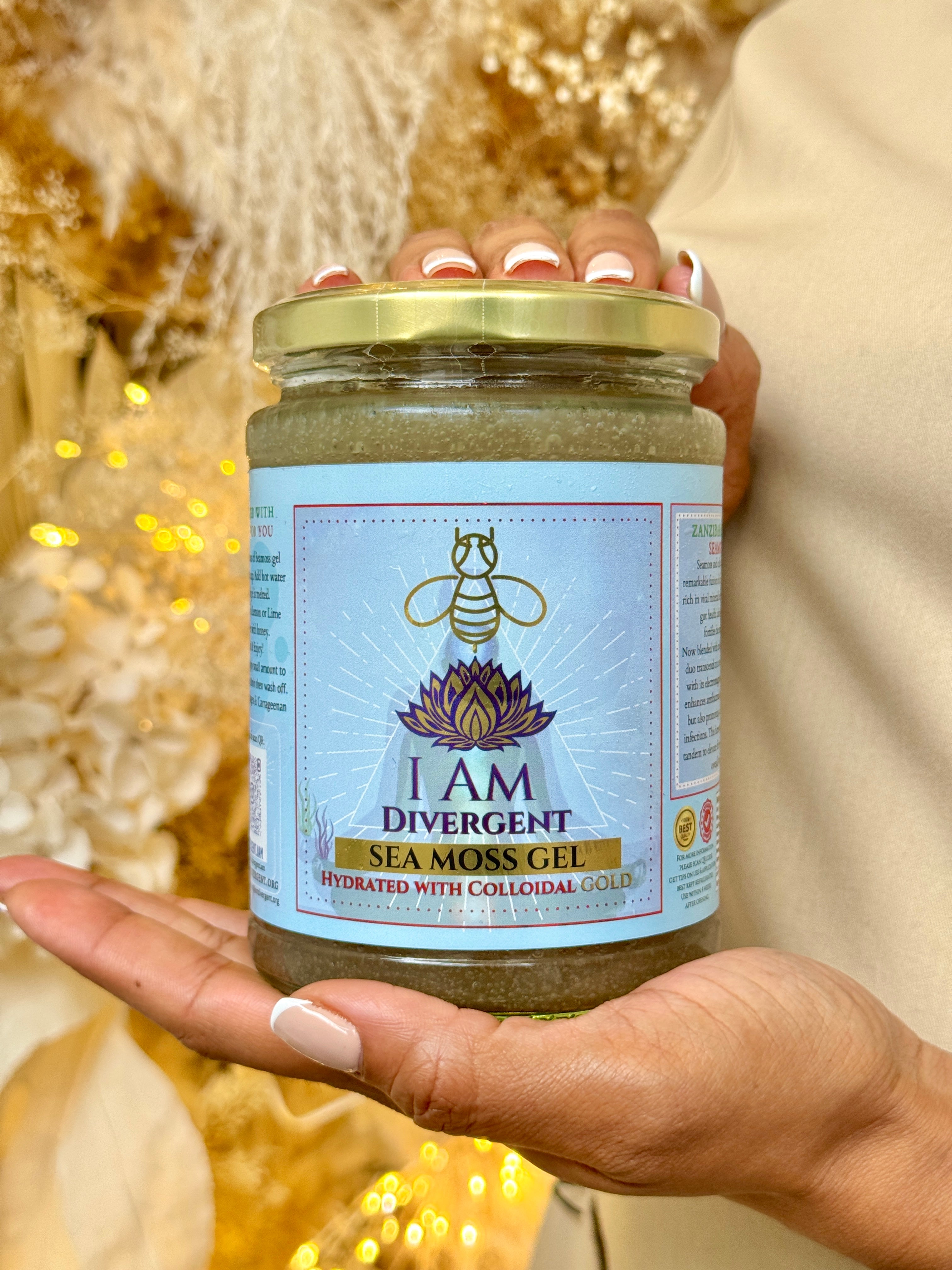 💛 300ml (Gold) I Am Divergent Seamoss Gel+ – Oracle Caviar Online